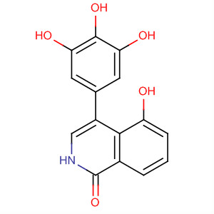 656234-47-8  1(2H)-Isoquinolinone, 5-hydroxy-4-(3,4,5-trihydroxyphenyl)- 656234-47-8  1(2H)-Isoquinolinone, 5-hydroxy-4-(3,4,5-trihydroxyphenyl)-