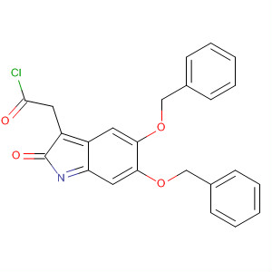 656237-86-4  1H-Indole-3-acetyl chloride, a-oxo-5,6-bis(phenylmethoxy)-