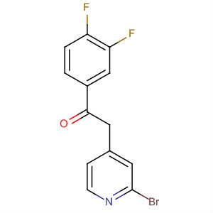656239-41-7  Ethanone, 2-(2-bromo-4-pyridinyl)-1-(3,4-difluorophenyl)-