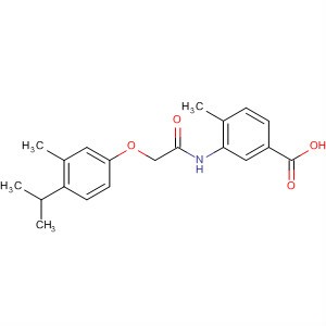 649773-96-6  Benzoic acid,4-methyl-3-[[[3-methyl-4-(1-methylethyl)phenoxy]acetyl]amino]-
