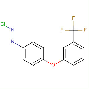 64993-94-8  Diazene, chloro[4-[3-(trifluoromethyl)phenoxy]phenyl]-