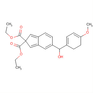 65057-23-0  2H-Indene-2,2-dicarboxylic acid, 1,3-dihydro-5-(4-methoxybenzoyl)-,diethyl ester