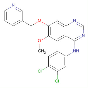 650580-25-9  4-Quinazolinamine,N-(3,4-dichlorophenyl)-6-methoxy-7-(3-pyridinylmethoxy)-
