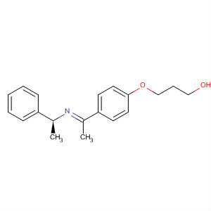 650598-85-9  1-Propanol, 3-[4-[(1E)-1-[[(1S)-1-phenylethyl]imino]ethyl]phenoxy]-