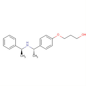650598-86-0  1-Propanol, 3-[4-[(1S)-1-[[(1S)-1-phenylethyl]amino]ethyl]phenoxy]-