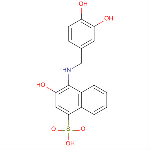 650608-09-6  1-Naphthalenesulfonic acid,4-[[(3,4-dihydroxyphenyl)methyl]amino]-3-hydroxy-
