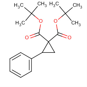 650616-53-8  1,1-Cyclopropanedicarboxylic acid, 2-phenyl-, bis(1,1-dimethylethyl)ester