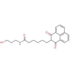 650617-75-7  1H-Phenalene-2-hexanamide,2,3-dihydro-N-(3-hydroxypropyl)-1,3-dioxo-