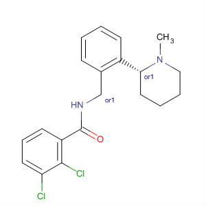 650623-79-3  Benzamide,2,3-dichloro-N-[(R)-[(2R)-1-methyl-2-piperidinyl]phenylmethyl]-, rel-