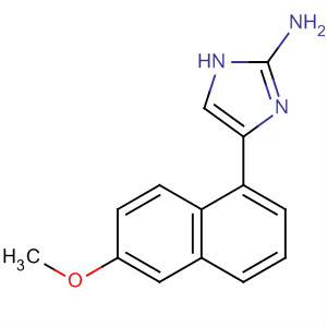 650626-16-7  1H-Imidazol-2-amine, 4-(6-methoxy-1-naphthalenyl)- 650626-16-7  1H-Imidazol-2-amine, 4-(6-methoxy-1-naphthalenyl)-
