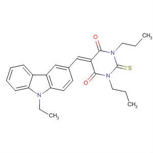 650635-47-5  4,6(1H,5H)-Pyrimidinedione,5-[(9-ethyl-9H-carbazol-3-yl)methylene]dihydro-1,3-dipropyl-2-thioxo-
