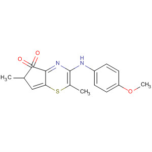 650635-79-3  4,7-Benzothiazoledione, 6-[(4-methoxyphenyl)amino]-2,5-dimethyl-
