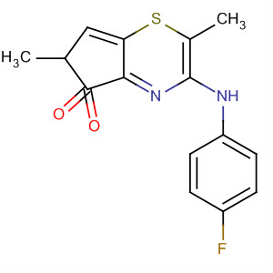 650635-82-8  4,7-Benzothiazoledione, 6-[(4-fluorophenyl)amino]-2,5-dimethyl-
