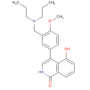 651029-83-3  1(2H)-Isoquinolinone,4-[3-[(dipropylamino)methyl]-4-methoxyphenyl]-5-hydroxy-