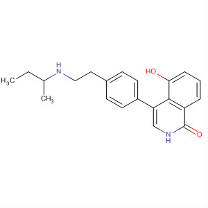 651029-88-8  1(2H)-Isoquinolinone,5-hydroxy-4-[4-[2-(methylpropylamino)ethyl]phenyl]-