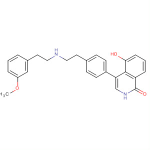 651029-94-6  1(2H)-Isoquinolinone,5-hydroxy-4-[4-[2-[[(3-methoxyphenyl)methyl]methylamino]ethyl]phenyl]-
