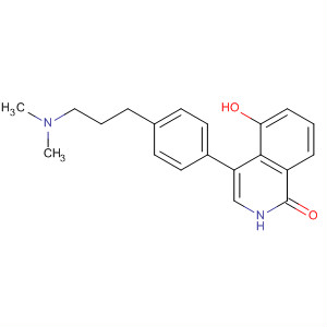 651030-05-6  1(2H)-Isoquinolinone, 4-[4-[3-(dimethylamino)propyl]phenyl]-5-hydroxy-