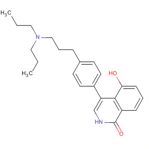 651030-06-7  1(2H)-Isoquinolinone, 4-[4-[3-(dipropylamino)propyl]phenyl]-5-hydroxy-