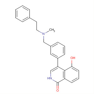 651030-19-2  1(2H)-Isoquinolinone,5-hydroxy-4-[3-[[methyl(2-phenylethyl)amino]methyl]phenyl]-