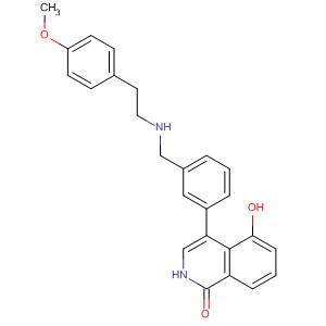 651030-22-7  1(2H)-Isoquinolinone,5-hydroxy-4-[3-[[[(4-methoxyphenyl)methyl]methylamino]methyl]phenyl]-