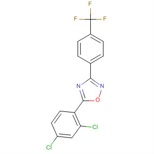 651032-74-5  1,2,4-Oxadiazole, 5-(2,4-dichlorophenyl)-3-[4-(trifluoromethyl)phenyl]-