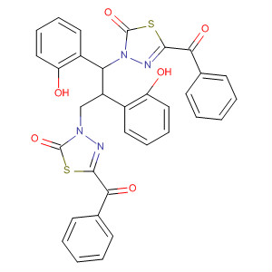 651035-67-5  1,3,4-Thiadiazol-2(3H)-one,3,3'-[1,3-propanediylbis(oxy-2,1-phenylene)]bis[5-benzoyl-