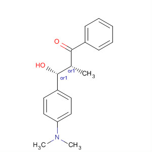 651044-18-7  1-Propanone,3-[4-(dimethylamino)phenyl]-3-hydroxy-2-methyl-1-phenyl-, (2R,3R)-rel-