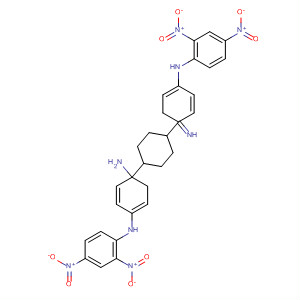 651048-18-9  1,4-Benzenediamine,N,N''-2,5-cyclohexadiene-1,4-diylidenebis[N'-(2,4-dinitrophenyl)- 651048-18-9  1,4-Benzenediamine,N,N''-2,5-cyclohexadiene-1,4-diylidenebis[N'-(2,4-dinitrophenyl)-