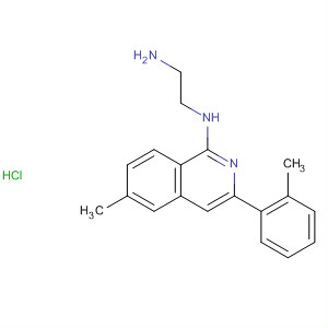 651052-70-9  1,2-Ethanediamine, N-[6-methyl-3-(2-methylphenyl)-1-isoquinolinyl]-,monohydrochloride