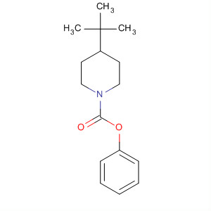 651053-82-6  1-Piperidinecarboxylic acid, 4-(1,1-dimethylethyl)-, phenyl ester