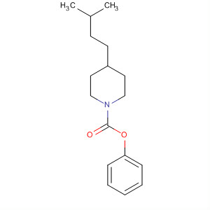 651053-83-7  1-Piperidinecarboxylic acid, 4-(3-methylbutyl)-, phenyl ester