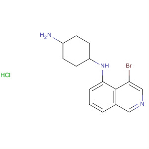 651307-93-6  1,4-Cyclohexanediamine, N-(4-bromo-5-isoquinolinyl)-, hydrochloride 651307-93-6  1,4-Cyclohexanediamine, N-(4-bromo-5-isoquinolinyl)-, hydrochloride