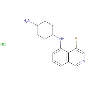 651307-94-7  1,4-Cyclohexanediamine, N-(4-fluoro-5-isoquinolinyl)-, hydrochloride 651307-94-7  1,4-Cyclohexanediamine, N-(4-fluoro-5-isoquinolinyl)-, hydrochloride
