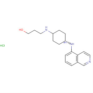 651308-36-0  1-Propanol, 3-[[trans-4-(5-isoquinolinylamino)cyclohexyl]amino]-,hydrochloride