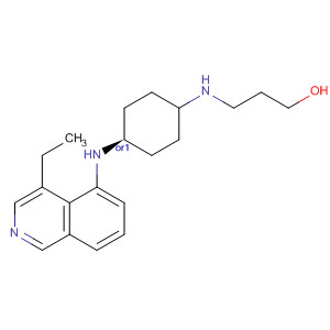 651309-07-8  1-Propanol, 3-[[cis-4-[(4-ethyl-5-isoquinolinyl)amino]cyclohexyl]amino]-
