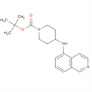 651309-94-3  1-Piperidinecarboxylic acid, 4-(5-isoquinolinylamino)-, 1,1-dimethylethylester