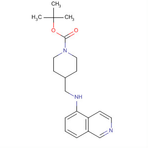 651309-95-4  1-Piperidinecarboxylic acid, 4-[(5-isoquinolinylamino)methyl]-,1,1-dimethylethyl ester
