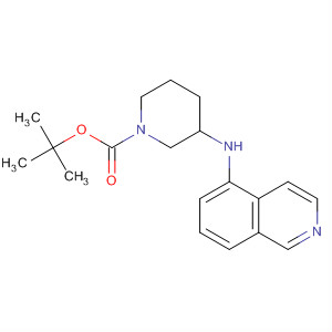 651310-03-1  1-Piperidinecarboxylic acid, 3-(5-isoquinolinylamino)-, 1,1-dimethylethylester