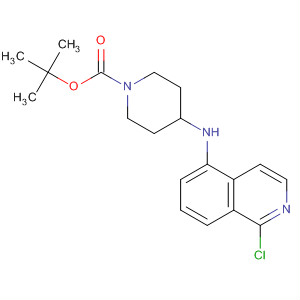 651310-15-5  1-Piperidinecarboxylic acid, 4-[(1-chloro-5-isoquinolinyl)amino]-,1,1-dimethylethyl ester