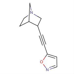 651314-46-4  1-Azabicyclo[2.2.1]heptane, 3-(5-isoxazolylethynyl)-
