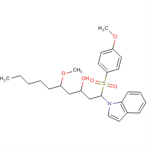 651331-66-7  1H-Indole-3-decanol, 5-methoxy-1-[(4-methoxyphenyl)sulfonyl]-