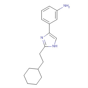 651354-29-9  Benzenamine, 3-[2-(2-cyclohexylethyl)-1H-imidazol-4-yl]-