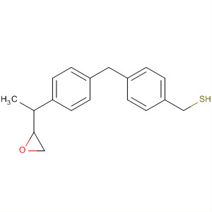 651705-68-9  Benzenemethanethiol, 4-[[4-(2-oxiranylethyl)phenyl]methyl]-