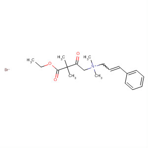 651713-22-3  1-Butanaminium,4-ethoxy-N,N,3,3-tetramethyl-2,4-dioxo-N-(3-phenyl-2-propenyl)-,bromide