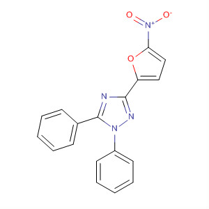 651714-00-0  1H-1,2,4-Triazole, 3-(5-nitro-2-furanyl)-1,5-diphenyl- 651714-00-0  1H-1,2,4-Triazole, 3-(5-nitro-2-furanyl)-1,5-diphenyl-