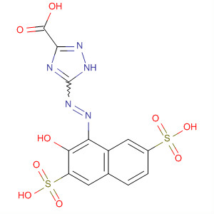 651716-25-5  1H-1,2,4-Triazole-3-carboxylic acid,5-[(2-hydroxy-3,7-disulfo-1-naphthalenyl)azo]-