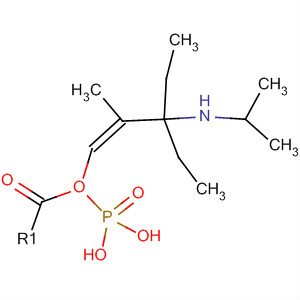 651716-37-9  Phosphonic acid, [(1Z)-2-methyl-3-[(1-methylethyl)amino]-1-propenyl]-,diethyl ester