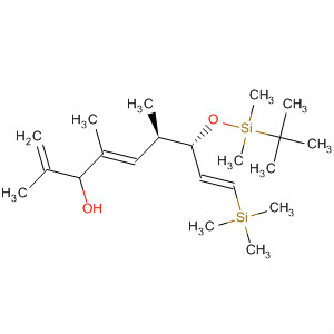 651731-96-3  1,4,8-Nonatrien-3-ol,7-[[(1,1-dimethylethyl)dimethylsilyl]oxy]-2,4,6-trimethyl-9-(trimethylsilyl)-,(4E,6R,7S,8E)-