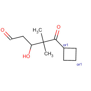 651738-76-0  Cyclobutaneacetaldehyde, 3-(3-hydroxy-1-oxopropyl)-2,2-dimethyl-,(1R,3R)-rel-