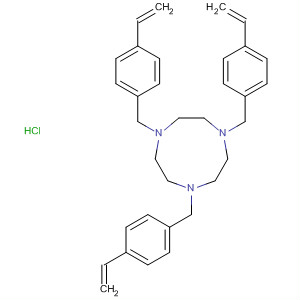 651755-73-6  1H-1,4,7-Triazonine, 1,4,7-tris[(4-ethenylphenyl)methyl]octahydro-,monohydrochloride